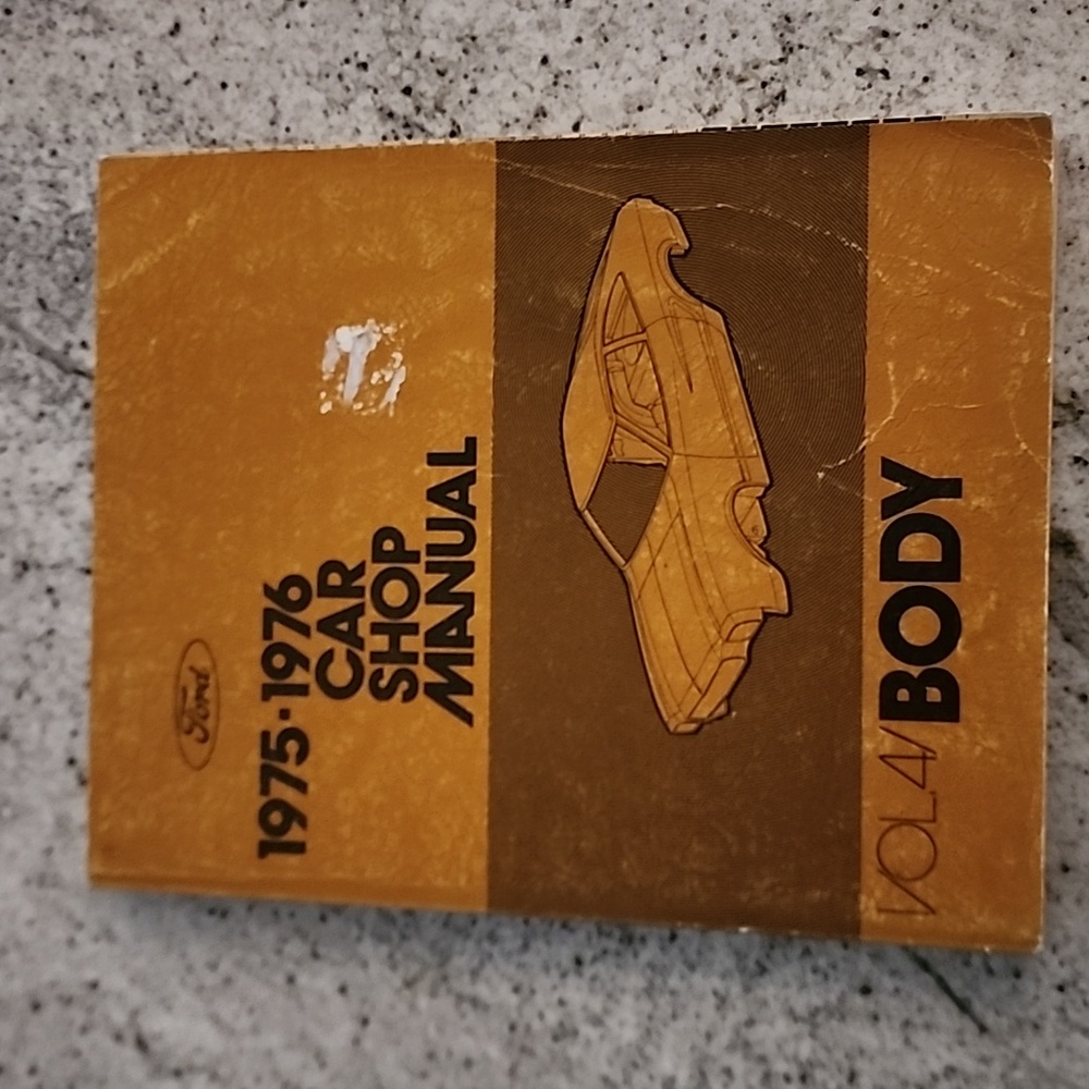 Ford Car Shop Manual